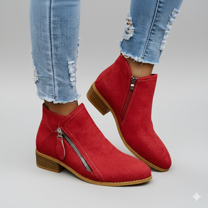 Kathy - Orthopedic Zip Boots