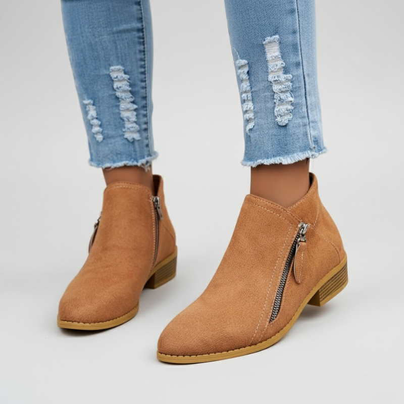 Kathy - Orthopedic Zip Boots