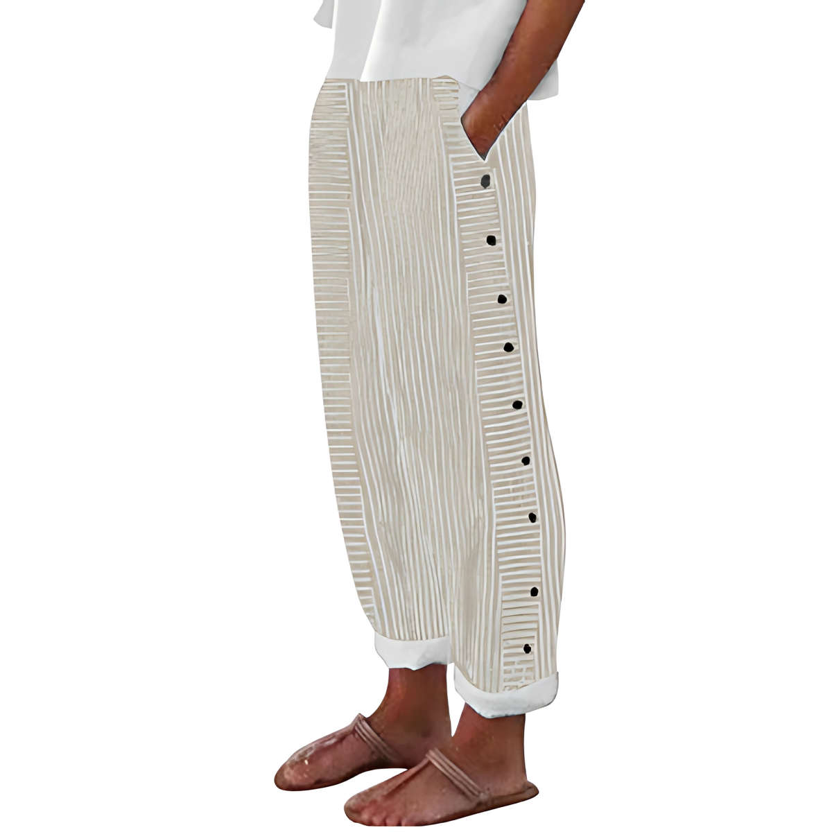 Hayden Jocelyn™ | Light Linen Trouser
