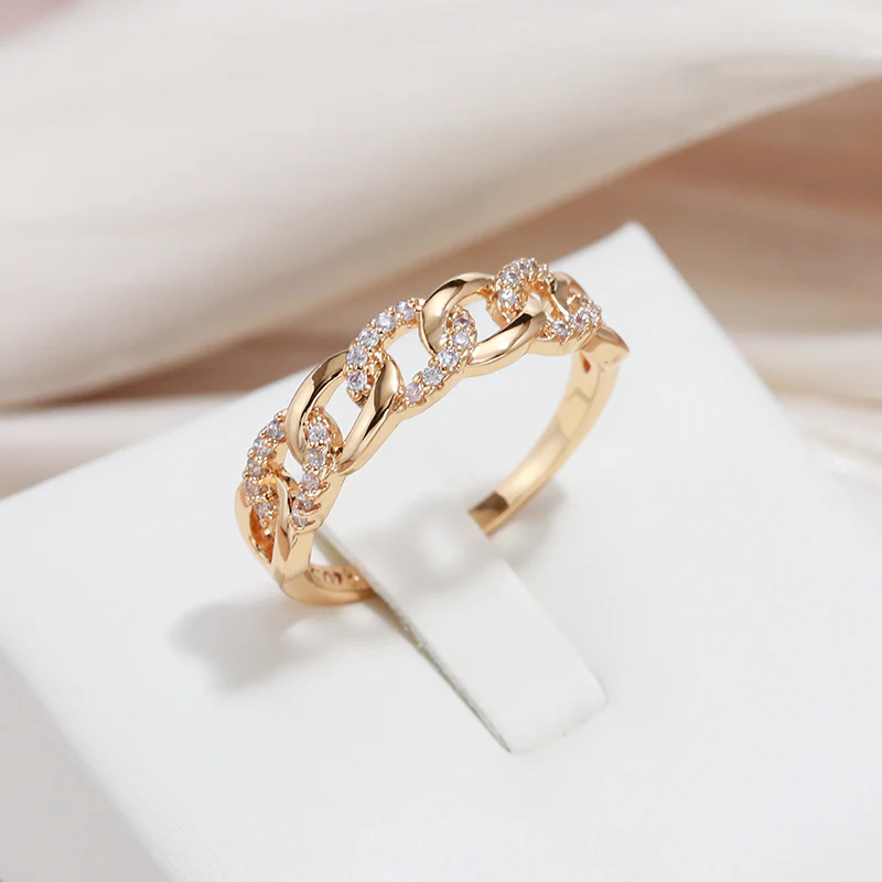 Chic Guld Link Ring