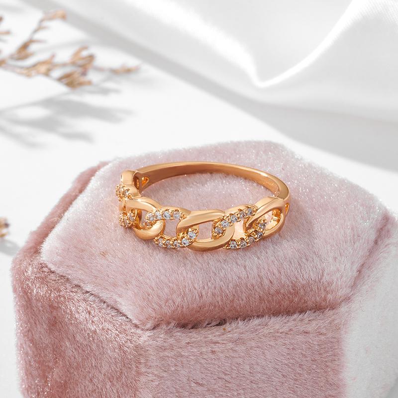 Chic Guld Link Ring