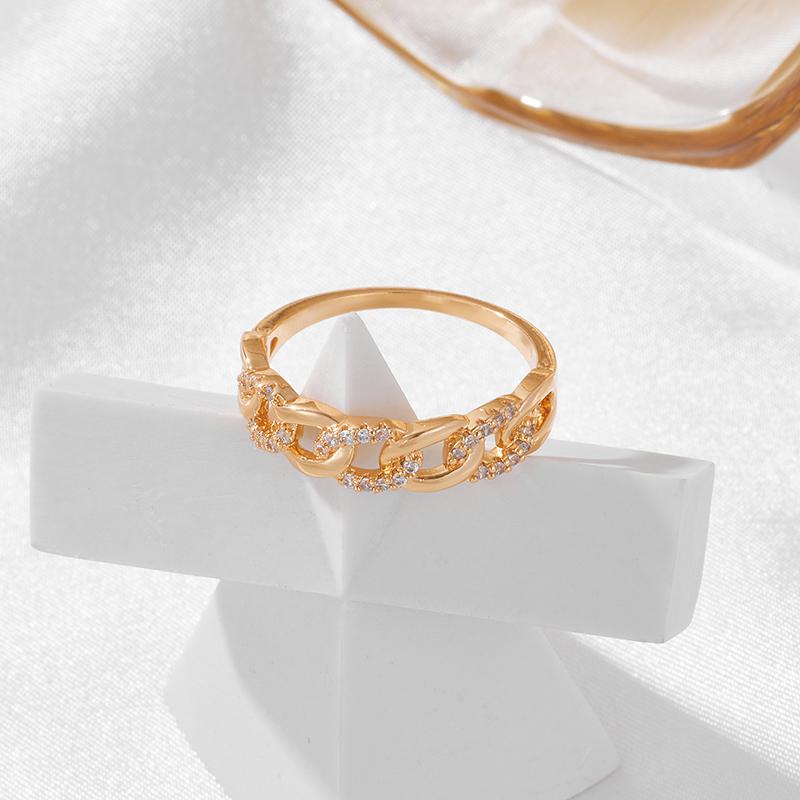 Chic Guld Link Ring