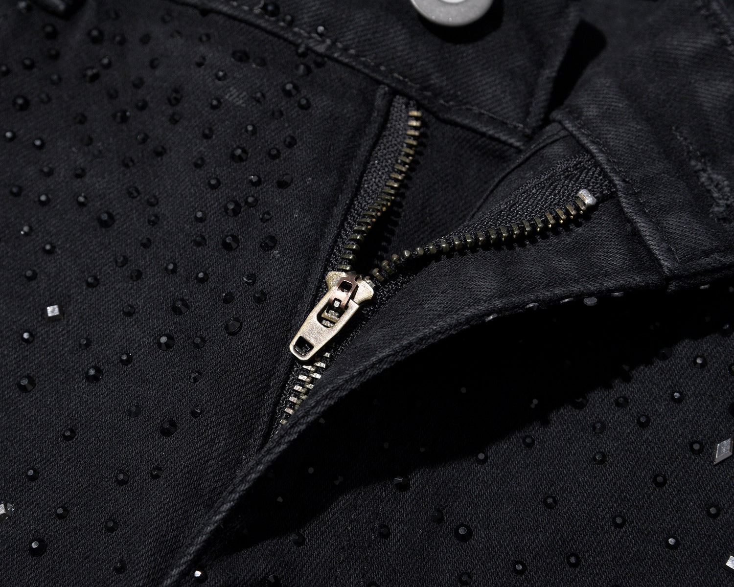 Hayden Ailani™ | Slim-Fit Jeans with High Waist and Rhinestones