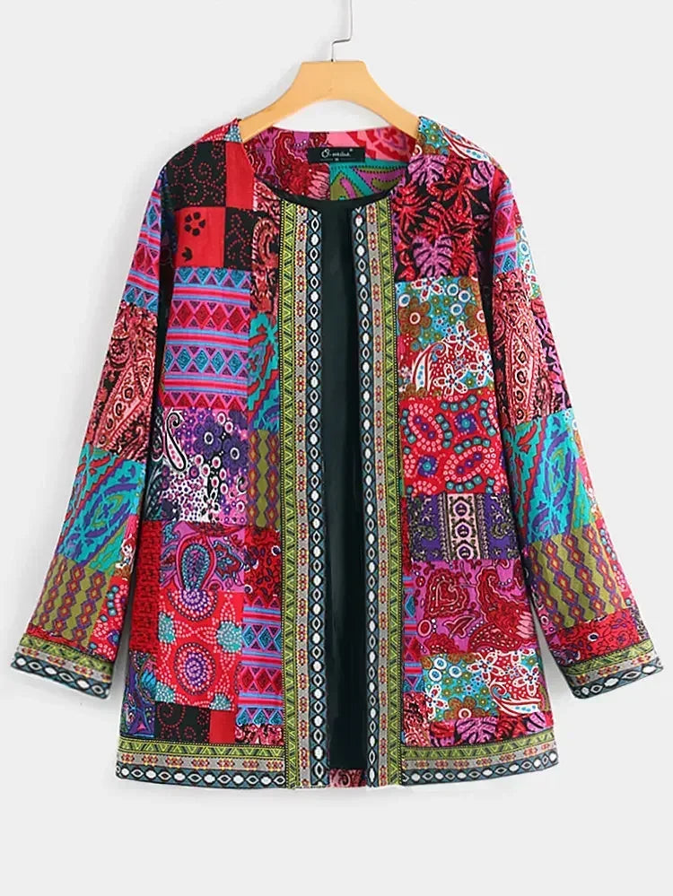Mailyn | Bohemian Patchwork Jacket