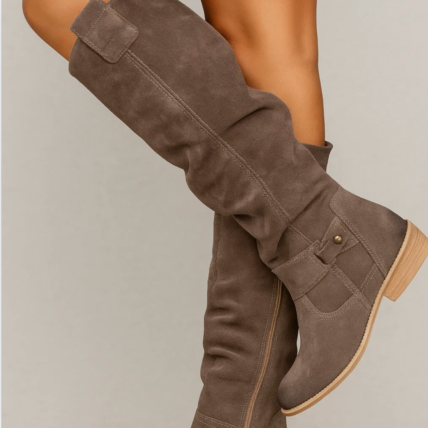 Veronica - Suede Orthopedic Boots