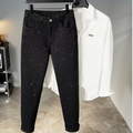 Hayden Ailani™ | Slim-Fit Jeans with High Waist and Rhinestones