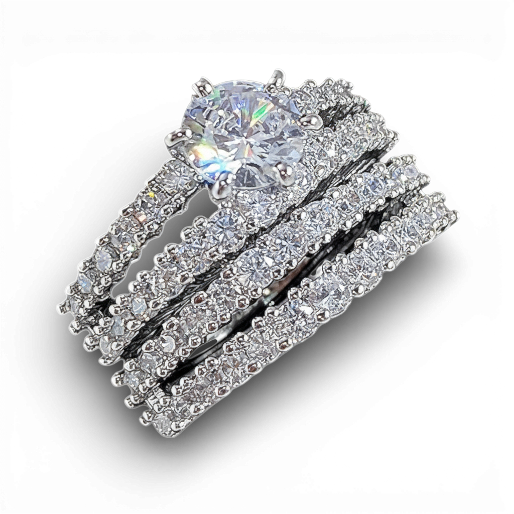 Elegant Glans Ringesæt